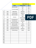 Sale Detail& Strock List-1