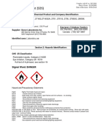 Safety Data Sheet (SDS) : Section 1: Chemical Product and Company Identification