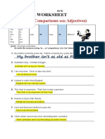 As As: Grammar Worksheet