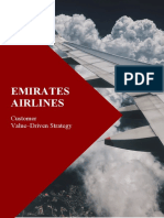 EMIRATES AIRLINE - Customer Value-Driven Strategy