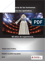 Influencia de Las Hormonas en La Voz Operística PDF