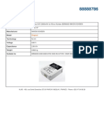 Technical Sheet: Battery 9.6V 2900mah For Nihon Kohden Bsm6000 Nihon Kohden Sb-671P Nihon Kohden