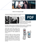 Historia de La Fotografía Digital