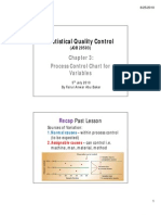 SQC - X Bar & R Chart