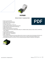 Data Sheet Impresora VKP80iii PDF