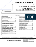 Service Manual: LC-32SB28UT - A LC-42SB48UT - A