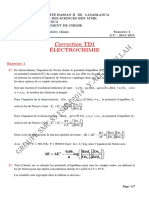 Corrige td1 Electrochimie