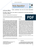 Sari Et Al. 2014. Pengaruh Ketinggian Air Dalam Pemeliharaan