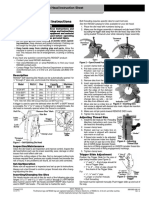 Self-Opening Die Head Instruction Sheet: Warning