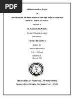 Dr. Kaumudhi Challa: The Distinction Between Sovereign Function and Non-Sovereign Functions and Its Relevance