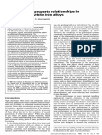 Microstructure-Property Relationships in High Chromium White Iron Alloys PDF