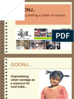 Goonj..: Making Clothing A Matter of Concern.