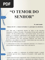 Temor Do Senhor