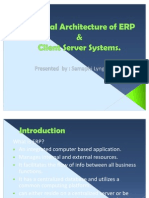 Technical Architecture of ERP