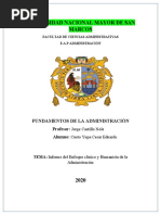 Informe Del Enfoque Clasico y Humanista de La Administracion Seccion 3