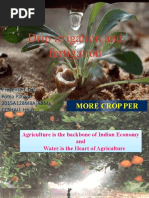 Drip Irrigation and Fertigation: More Crop Per Drop