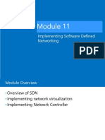 20741B - 11-Implementing Software Defined Networking