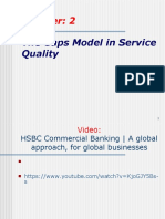 The Gaps Model in Service Quality