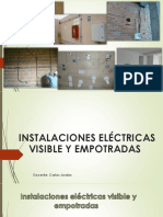 Instalaciones Visblesy Empotradas