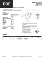 DAMPERS DFD-350, GREEHECK 3 Horas