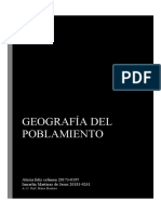 Geografia Del Poblamiento