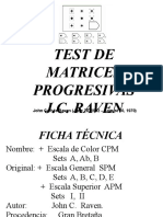 Test de Matrices Progresivas