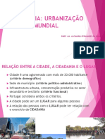 Urbanização Mundial PDF