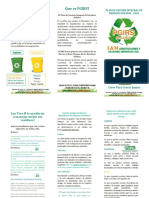 Folleto de PGIRS - CAMPAÑAS