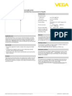 en VEGAFLEX 81-4-20 MA HART Two Wire Rod and Cable Probe