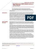 High-Performance Ddr3 Sdram Interface in Virtex-5 Devices: Application Note: Virtex-5 Fpgas