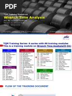 Wrench Time Analysis: Series