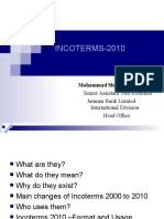 INCOTERMS-2010: Mohammad Shamsur Rahman