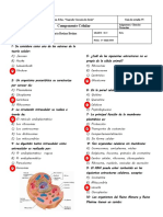 Cuestionario Sobre La Célula Listo para Entregar