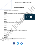 General Knowledge S2 11 July CHSL