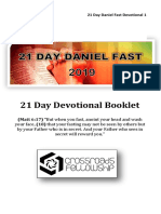 21 Day Fast BOOKLET 2019 PDF