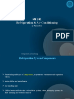 Week - 06b (Refrigeraiton System Components)