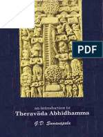 An Introduction To Theravada Abhidhamma PDF