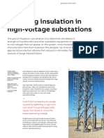 Modeling Insulation in High-Voltage Substations: Designed For Safety