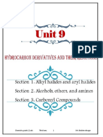 Hydrocarbons Derivatives - Alkyl Halide - Aryl Halide PDF