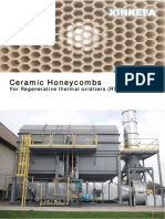 Ceramic Honeycombs: For Regenerative Thermal Oxidizers (RTO)