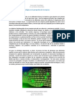 5 La Innovacion Tecnologica en La Perspectiva de La Empresa