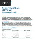 Who Covid-19 Situation Report For July 27, 2020