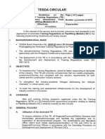 TESDA Circular No. 009-2019 - Pipefitting (Metallic) NC2