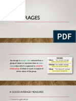 Mean Median Mode PDF