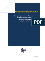 Eprocurement Integrity Matrix Rev 9 CVC V 2