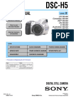 Service Manual: DSC-H5