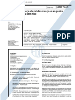 NBR 7243 - Pecas Fundidas de Aco Manganes Austeniticos PDF