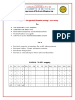 Final CIM Lab (17MEL77)