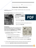 Student Exploration: Natural Selection Gizmo 