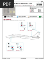 Eduard F-14 Formation Light 1-32 For Tamiya